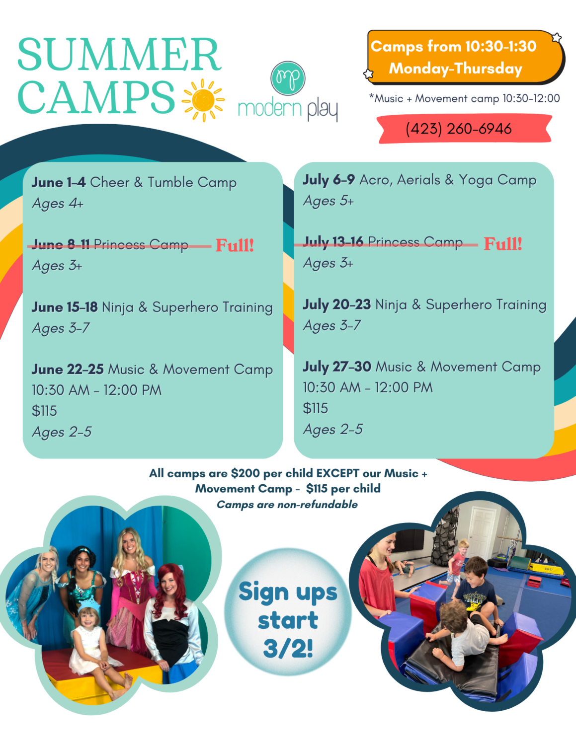 2026 Summer Camps